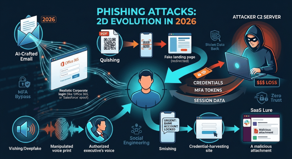 What is a phishing attack